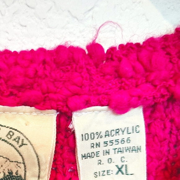 Vintage Coulter Bay International Cozy Textured Pink Sweater - Picture 3 of 5